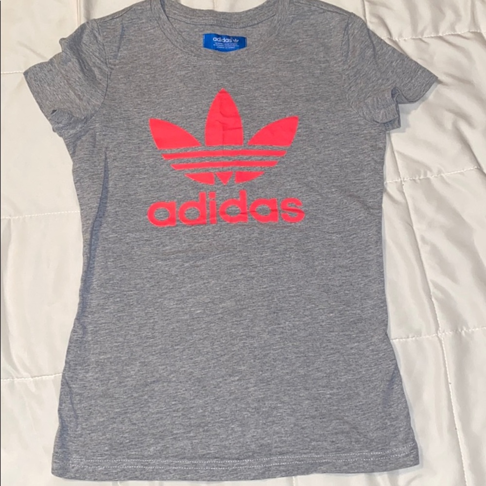 Adidas XS Grey Tee